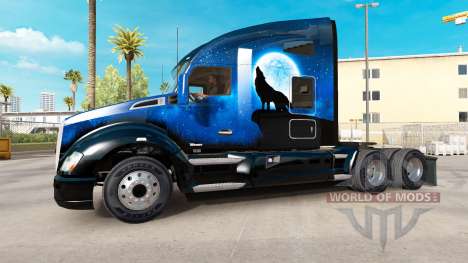 Wolf-skin für die Kenworth-Zugmaschine für American Truck Simulator