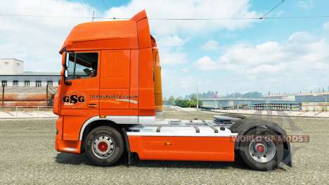GSG skin for DAF truck pour Euro Truck Simulator 2