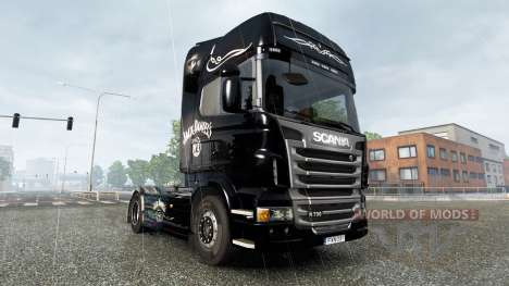 Le Jack Daniels Anniversaire de la peau pour Sca pour Euro Truck Simulator 2
