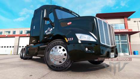 La peau des bandes de Transport sur camion Peter pour American Truck Simulator