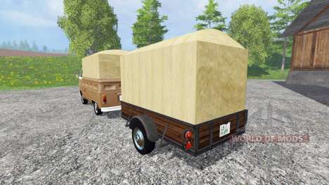 Volkswagen Transporter T2B [trailer] v1.2.1 pour Farming Simulator 2015