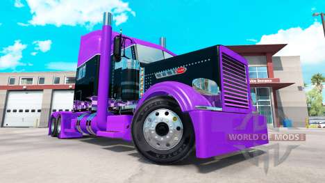 La course de la peau pour le camion Peterbilt 38 pour American Truck Simulator