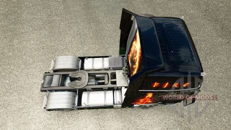 Le feu de la peau pour Volvo camion pour Euro Truck Simulator 2