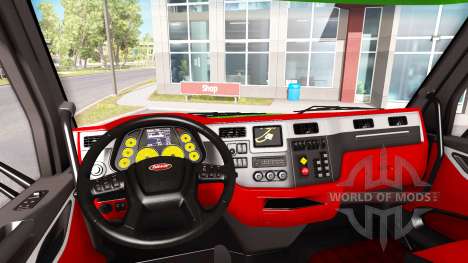 La couleur de Peterbilt 579 intérieur dans le st pour American Truck Simulator