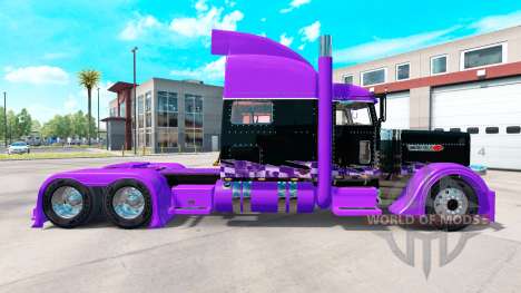 La course de la peau pour le camion Peterbilt 38 pour American Truck Simulator