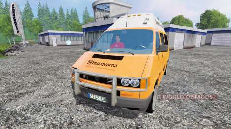 Volkswagen Transporter T4 Husqvarna Service pour Farming Simulator 2015
