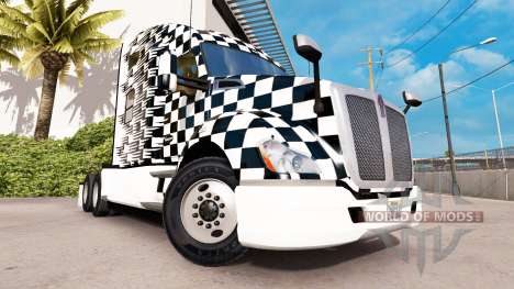 Haut Geschwindigkeit für die Zugmaschine Kenwort für American Truck Simulator