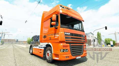 GSG skin for DAF truck pour Euro Truck Simulator 2