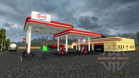 Européen de la station d'essence pour Euro Truck Simulator 2