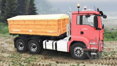 MAN TGS 26.480 6x6 [03.03.16] pour Spin Tires