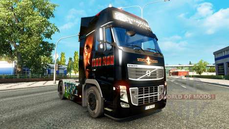 Ironman de la peau pour Volvo camion pour Euro Truck Simulator 2