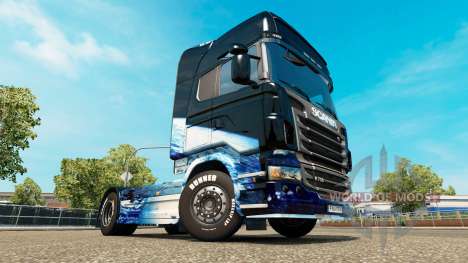 Erde skin für Scania-LKW für Euro Truck Simulator 2