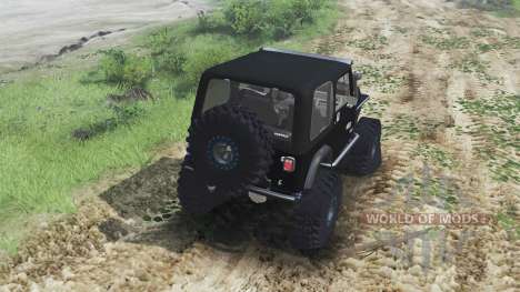 Jeep YJ 1987 [flat fender][03.03.16] pour Spin Tires