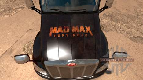 Skin Peterbilt 579 Mad Max pour American Truck Simulator