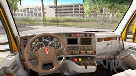 Brun clair à l'intérieur dans Kenworth T680 pour American Truck Simulator