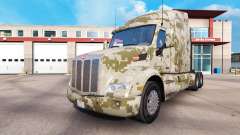 Camouflage-skins für den Peterbilt und Kenworth-Zugmaschinen für American Truck Simulator