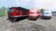 Les Locomotives pour Farming Simulator 2015