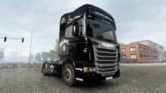 Le Jack Daniels Anniversaire de la peau pour Scania camion pour Euro Truck Simulator 2