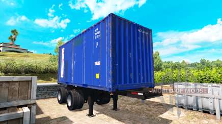 Der Sattelauflieger container für American Truck Simulator