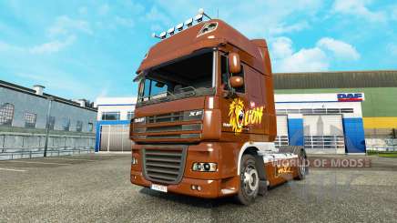 Lion skin für DAF-LKW für Euro Truck Simulator 2