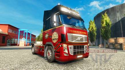 Le Orlando Service d'Incendie de peaux pour Volvo camion pour Euro Truck Simulator 2