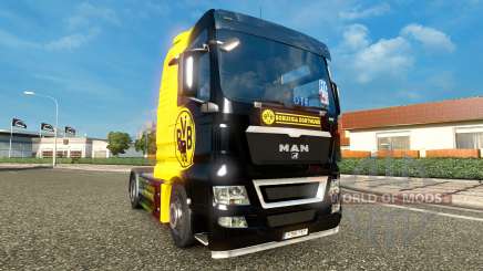 BvB skin für MAN LKW für Euro Truck Simulator 2