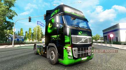 HULK skin für Volvo-LKW für Euro Truck Simulator 2