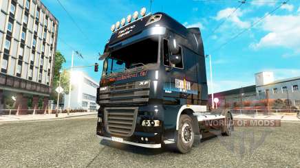 Techno4ever skin für DAF-LKW für Euro Truck Simulator 2