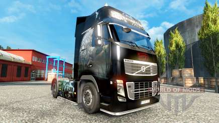 Zombie-skin für den Volvo für Euro Truck Simulator 2