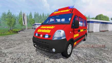 Renault Master [fire service] für Farming Simulator 2015
