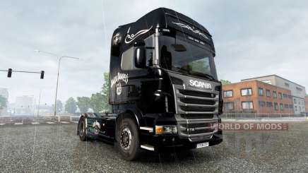 Le Jack Daniels Anniversaire de la peau pour Scania camion pour Euro Truck Simulator 2