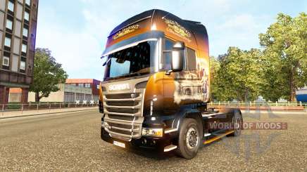 Jack Daniels-skin für den Scania truck für Euro Truck Simulator 2