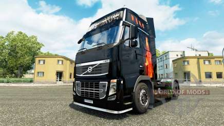 Feuer skin für den Volvo truck für Euro Truck Simulator 2