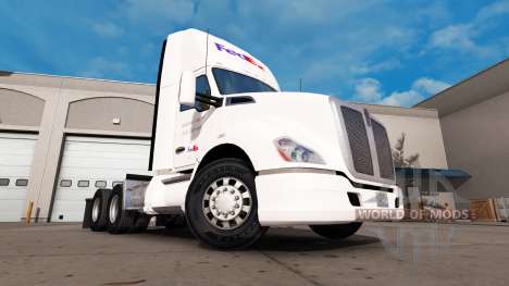 FedEx Haut für die Kenworth-Zugmaschine für American Truck Simulator