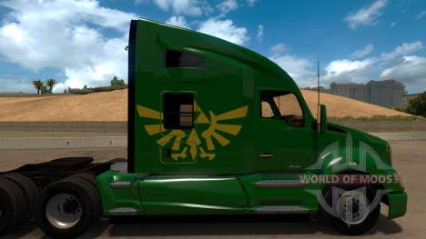 Zelda Skin for Peterbilt 579 für American Truck Simulator