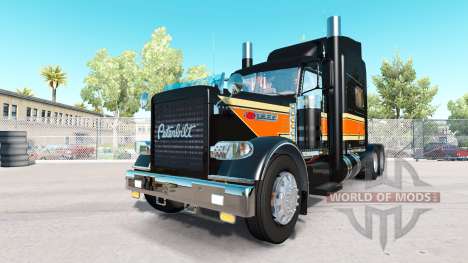 Le Sommet Plat de Transport de la peau pour Pete pour American Truck Simulator