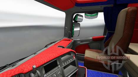 L'intérieur de Scania Leda pour Euro Truck Simulator 2