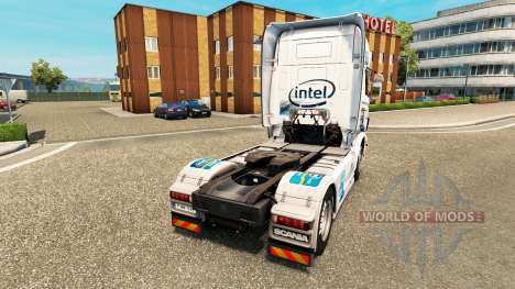 Intel-skin für den Scania truck für Euro Truck Simulator 2