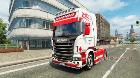 Hollande Style de la peau pour Scania camion pour Euro Truck Simulator 2