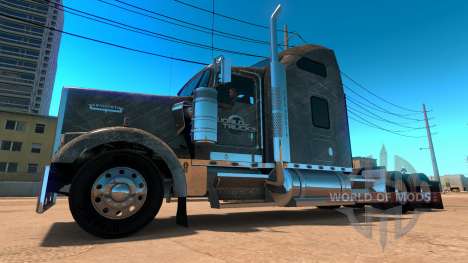 Kenworth W900 SCS Paintjob pour American Truck Simulator
