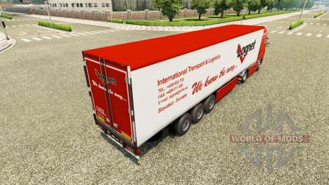 Lognet-skin v2.0 für Volvo-LKW für Euro Truck Simulator 2