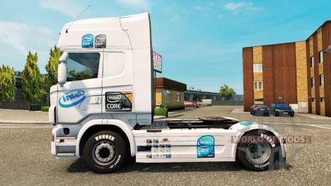Intel peau pour Scania camion pour Euro Truck Simulator 2