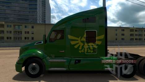 Zelda Skin for Peterbilt 579 pour American Truck Simulator
