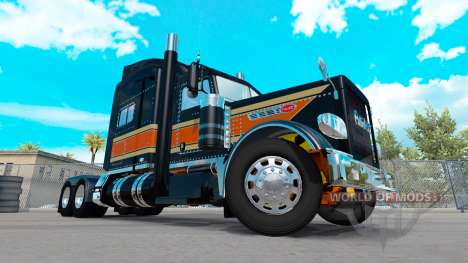 Die Flat-Top-Transport skin für den Peterbilt 38 für American Truck Simulator