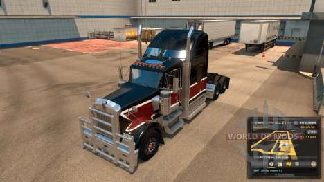 Nouvelle mise en page de déchargement Déchargeme pour American Truck Simulator