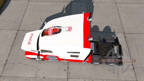 La peau de Coca-Cola tracteur Kenworth pour American Truck Simulator