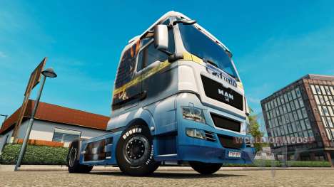 La peau Seigneur des Anneaux sur le camion de l' pour Euro Truck Simulator 2