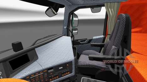 Plaid Innenraum Volvo FH für Euro Truck Simulator 2