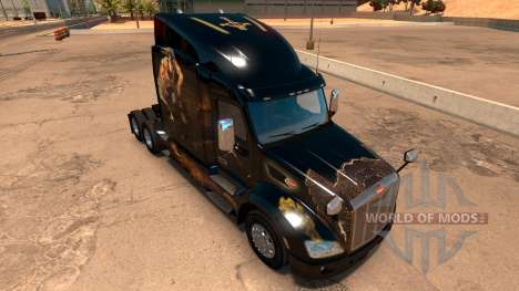 Perbilt 579 Rogue and Genie skin für American Truck Simulator