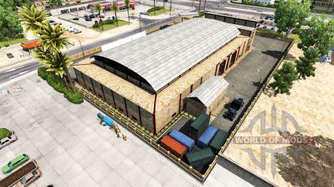 Garages T. L. Europe pour American Truck Simulator